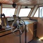 Hitzler motor cruiser JASMIN (1951) – deck view