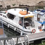A vendre vedette qui est visitable dans l'Est de la France