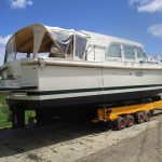 Vedette Linssen modèle 40.9 Sedan Variodeck pour navigation fluviale et maritime à vendre