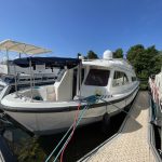 Vue de côté du bateau