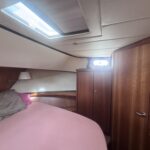 Linssen Grand Sturdy 40.9 AC Dutch motor yacht CALIMERO (2015) – forward cabin wardrobe and porthole