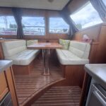 Linssen Grand Sturdy 40.9 AC Dutch motor yacht CALIMERO (2015) – saloon with U-shaped dinette