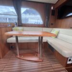 Linssen Grand Sturdy 40.9 AC Dutch motor yacht CALIMERO (2015) – saloon dinette and TV