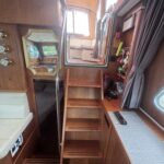 Linssen Grand Sturdy 40.9 AC Dutch motor yacht CALIMERO (2015) – companionway steps to cabins