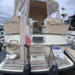 Linssen Grand Sturdy 40.9 AC Dutch motor yacht CALIMERO (2015) – stern and cockpit canopy