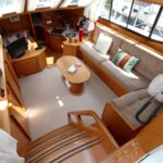 Vrijon Contessa 4.0 Dutch motor yacht Second Pearl (2000) – overall view of the saloon