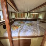 Kim Marine trawler Le Feeling (1977) – double berth in the aft cabin