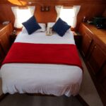 Vrijon Contessa 4.0 Dutch motor yacht Second Pearl (2000) – forward cabin with double berth