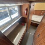 Locaboat 935 canal cruiser Kerplouf (1986) – single berth and access to the forward cabin