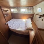 Smelne 1140 Dutch motor cruiser Dreamflower (1985) – aft cabin with double berth