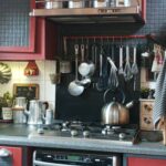 Dutch Hagenaar barge 18 m ANNA (1911) – galley with gas hob and oven