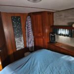 Aquanaut 11 m Dutch motor cruiser Aldebaran (1994) – aft cabin and storage