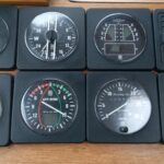 Linssen 372 SX LE VOGUE Dutch motor yacht (1992) – navigation instruments on dashboard