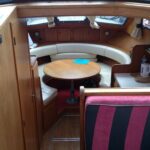 Linssen 372 SX LE VOGUE Dutch motor yacht (1992) – saloon with convertible dinette