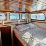 Dutch motor cruiser Helena Cruiser (1980) – cabin with double bed