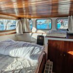 Dutch motor cruiser Helena Cruiser (1980) – double cabin with wardrobe