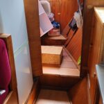 Dutch motor cruiser Helena Cruiser (1980) – access to the storage hold