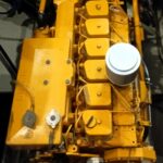 Van Vliet Atico 38 motor cruiser Joanne (1994) – diesel engine in the engine room