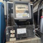 Dutch Tjalk sailing barge Osseo (1890) – electricity meter and ammeter