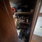 Dutch Tjalk sailing barge Osseo (1890) – technical storage locker