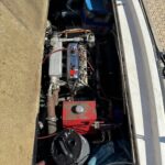 Connoisseur 1135 river cruiser Ingrine (1986) – engine compartment open on deck