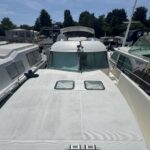 Nicols 1100 river cruiser Lodève (1998) – foredeck and wheelhouse windscreen
