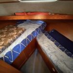 Van Vliet Atico 38 motor cruiser Joanne (1994) – forward cabin with two berths