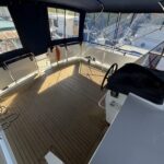 Van Vliet Atico 38 motor cruiser Joanne (1994) – aft deck under canvas cover