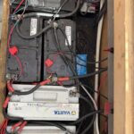Vetus 1200 Damier Dutch motor cruiser (1992) – service and engine battery bank