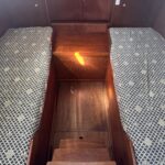 Schouten Muiden trawler Tibo (1978) – aft cabin with two single berths