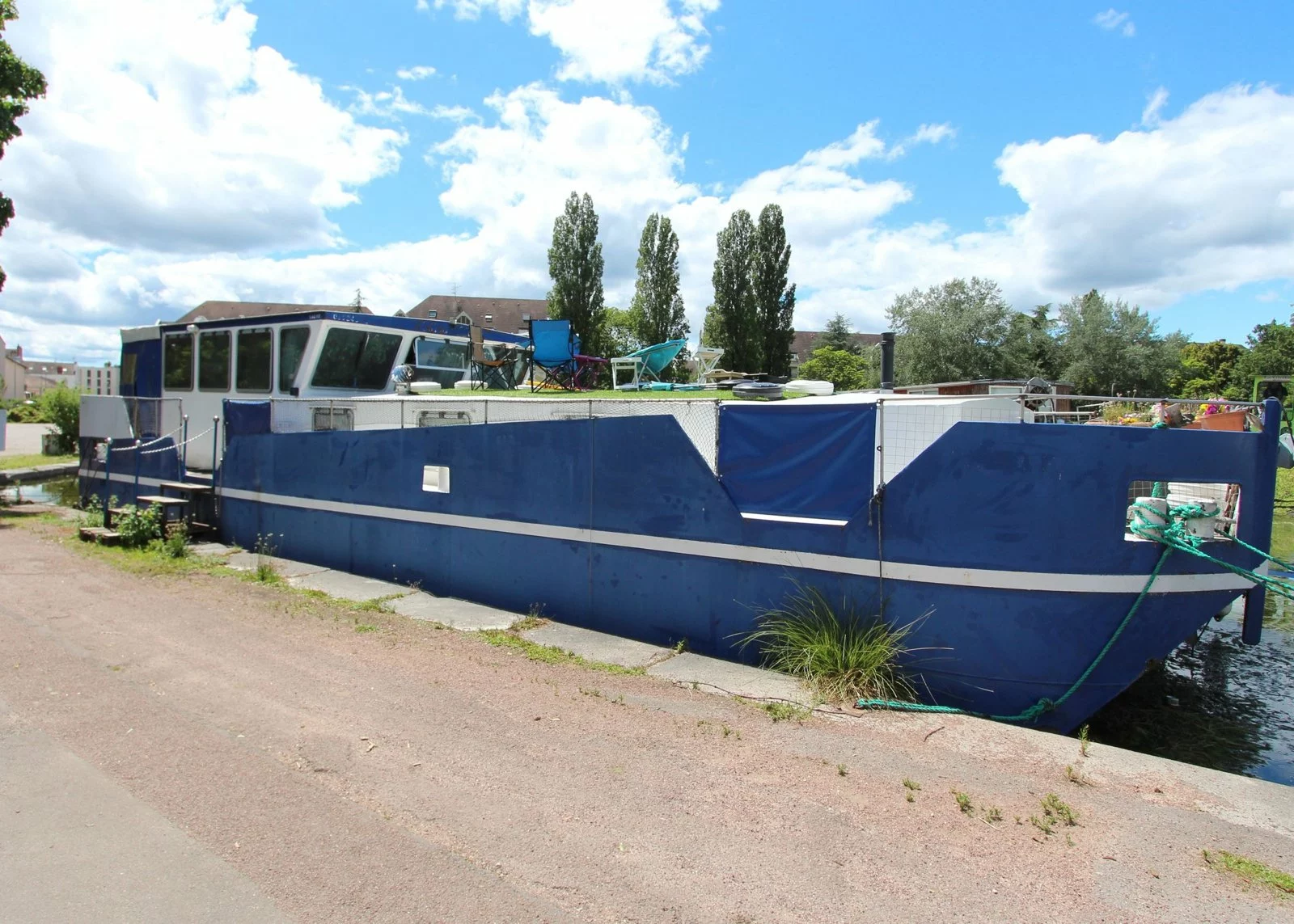 Péniche 14,95 m Chica Libre - Vue extérieure